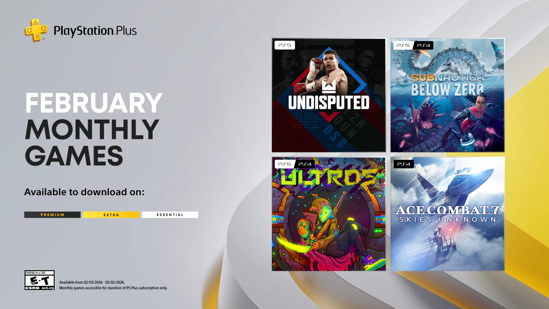 Игры месяца PlayStation Plus: Февраль 2026